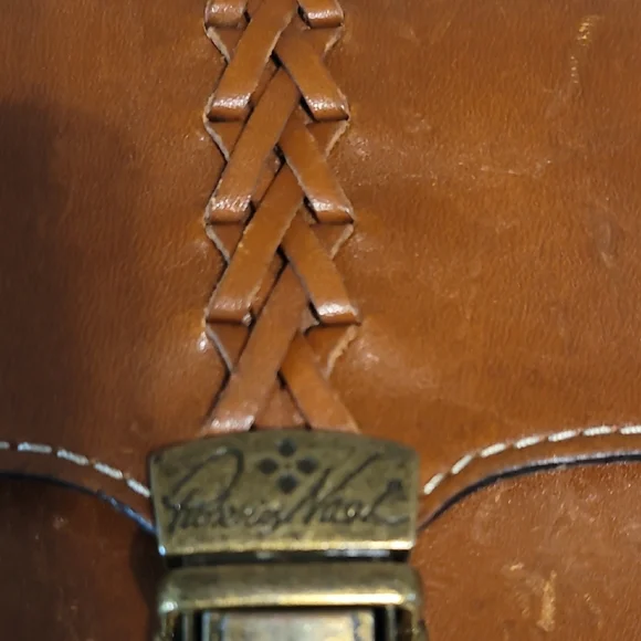 Patricia Nash Brown Leather Crossbody Bag - Picture 5 of 5